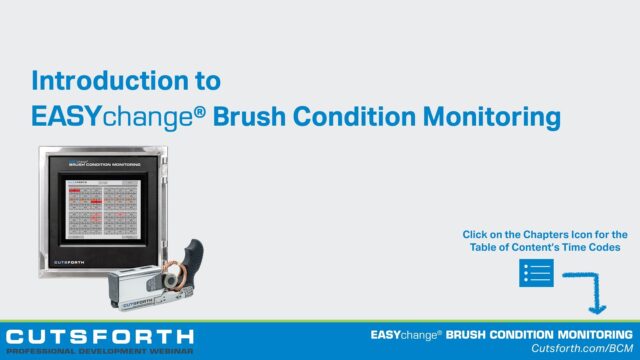 Explore EASYchange Brush Condition Monitoring Image