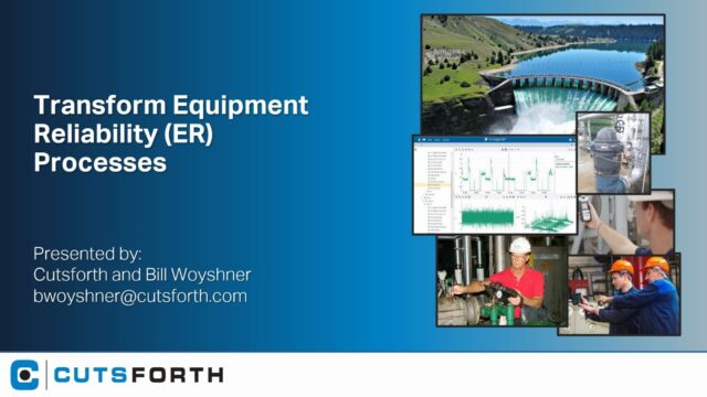 Transform Equipment Reliability (ER) Processes Image