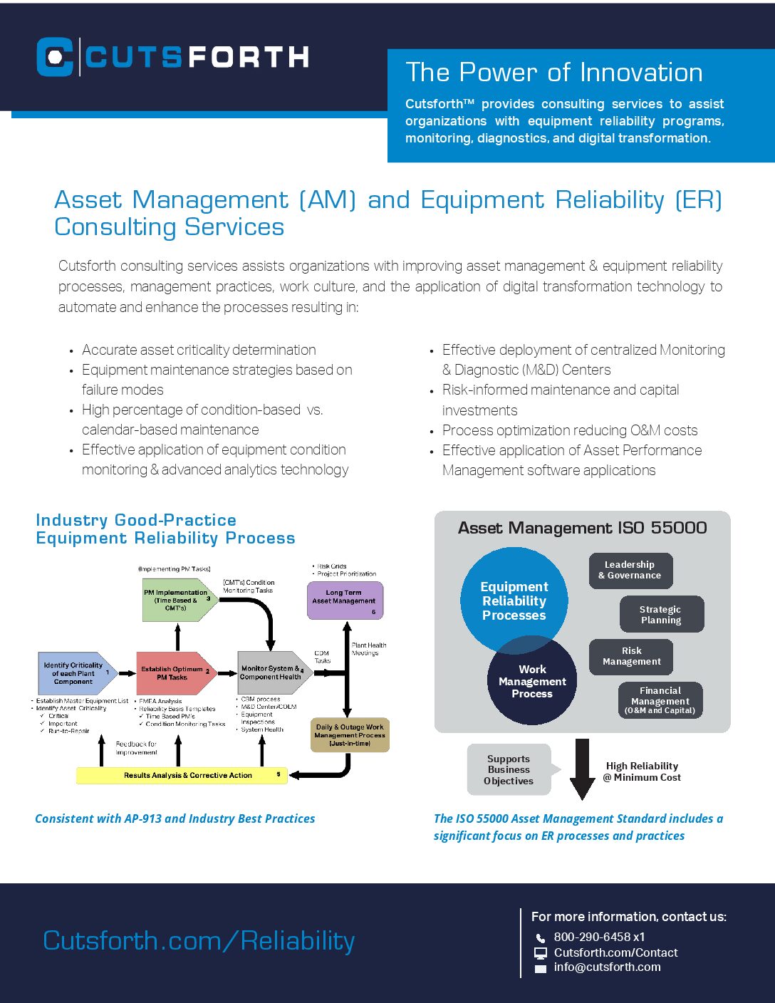 Cutsforth Consulting Services Flyer Image