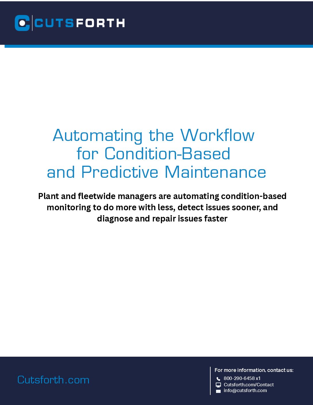 Automating the Workflow for Condition-Based and Predictive Maintenance Image