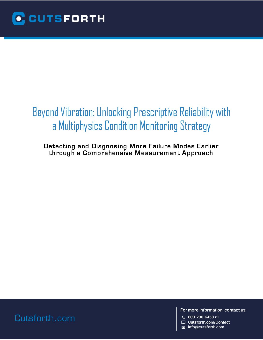 Beyond Vibration: Unlock Prescriptive Reliability with Multiphysics Condition Monitoring Image