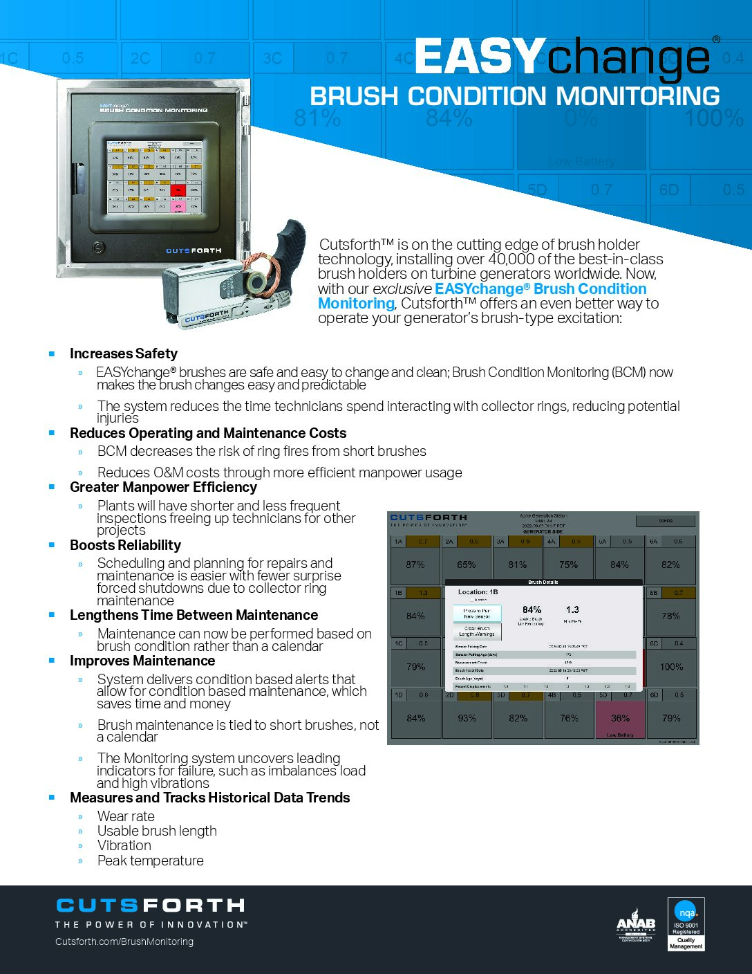 Quick Guide to EASYchange® Brush Condition Monitoring Image