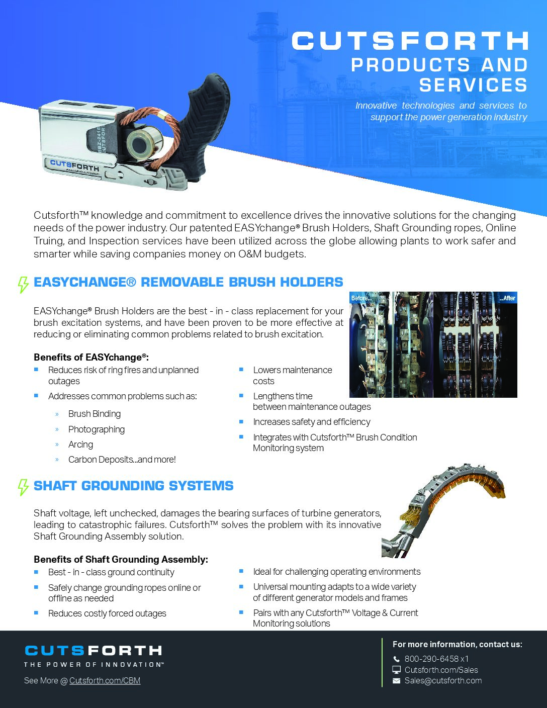 Quick Guide to Cutsforth Products and Services Image