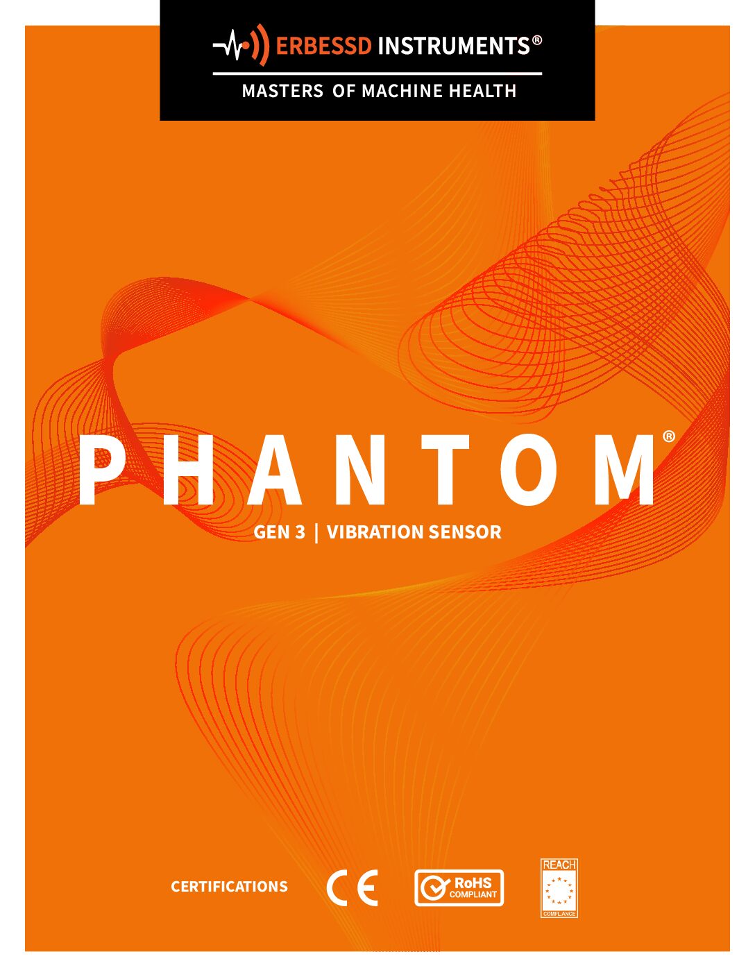 Erbessd Phantom Gen3 Wireless Vibration Sensor Data Sheet Image