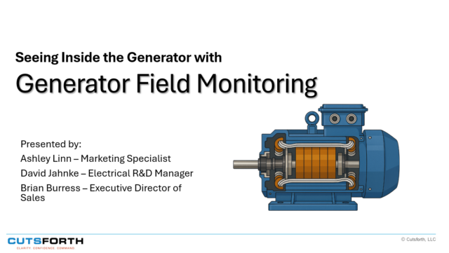 Seeing Inside the Generator With Generator Field Monitoring Image