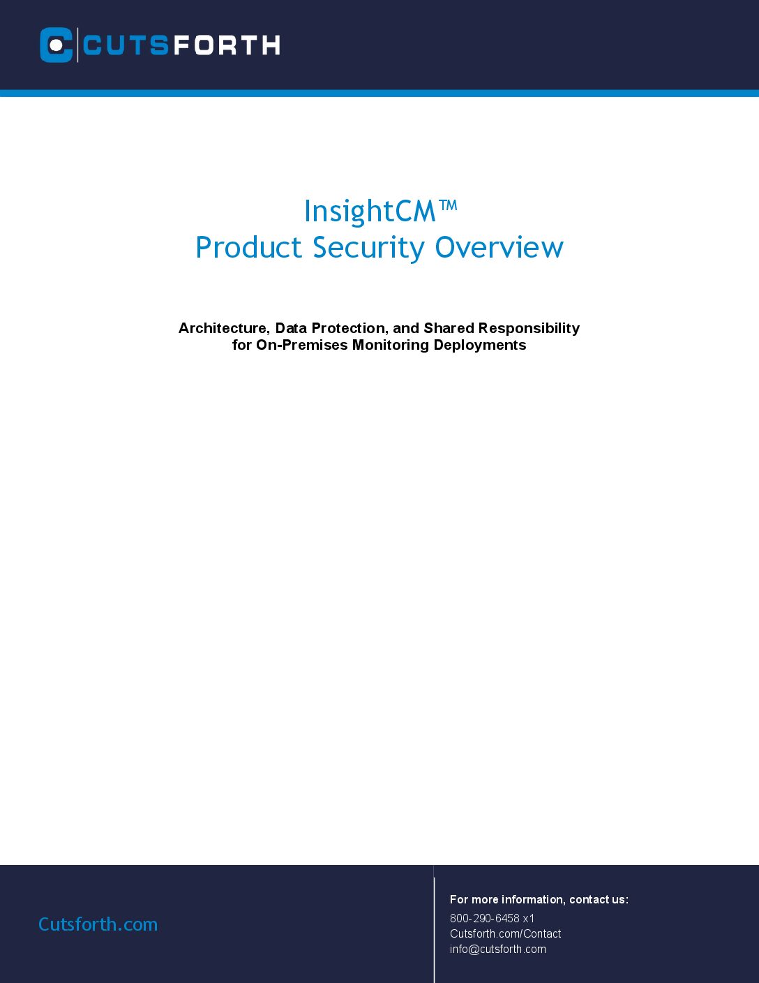 InsightCM Product Security Overview Image